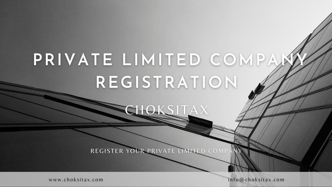 Private Limited Company Registration services in Ahmedabad